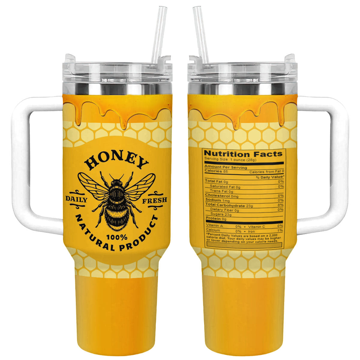 Shineful Tumbler Bee Natural Honey