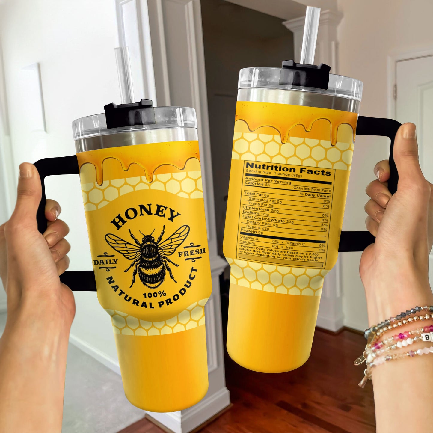 Shineful Tumbler Bee Natural Honey