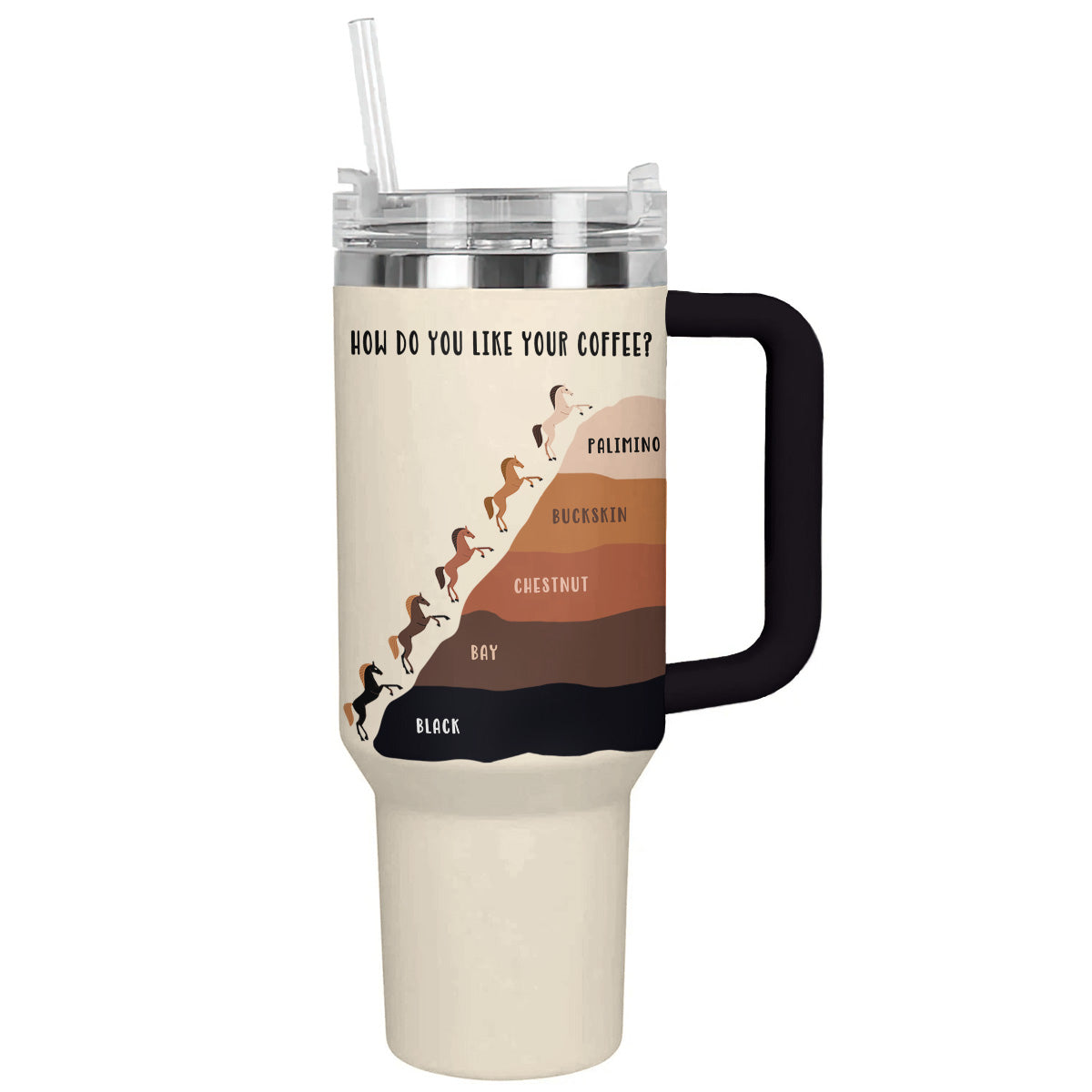 Horse 40 Oz Shineful™ Tumbler Lover’s Coffee Mn8 40Oz