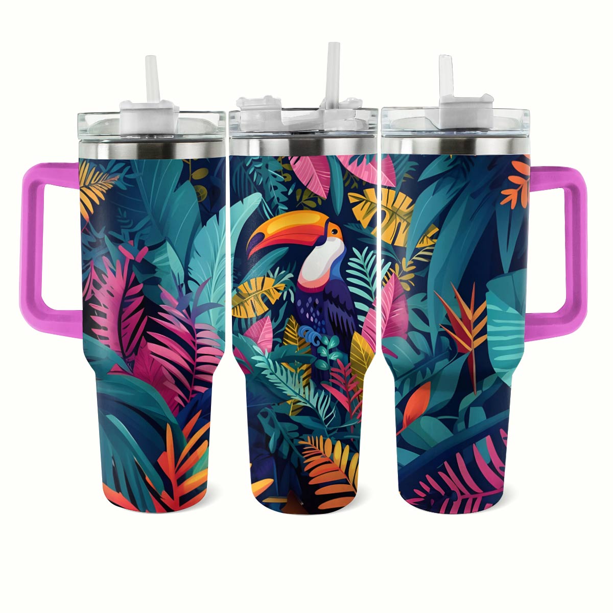 Shineful Tumbler Colorful Toucan