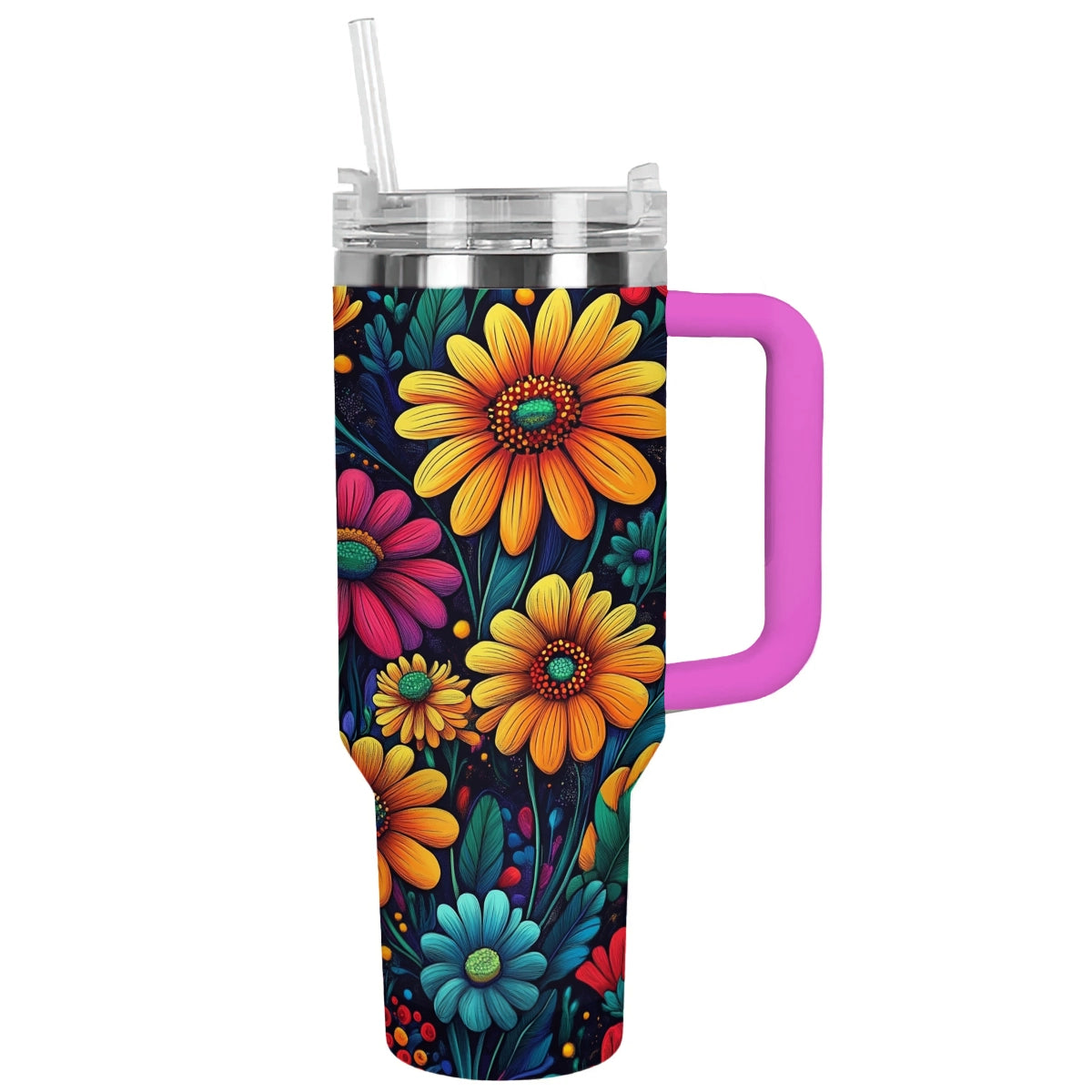 Shineful Tumbler Hippie Flower Power