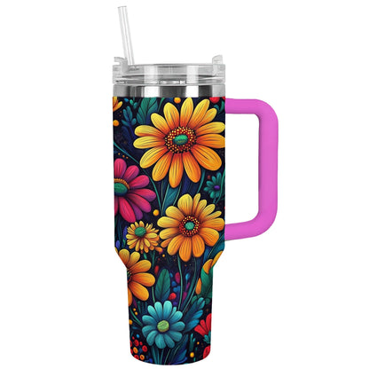 Shineful Tumbler Hippie Flower Power