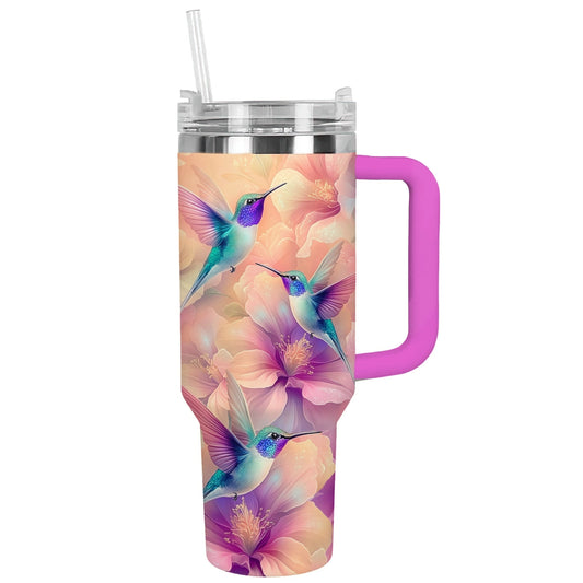 Shineful Glossy Tumbler Hummingbird Haven