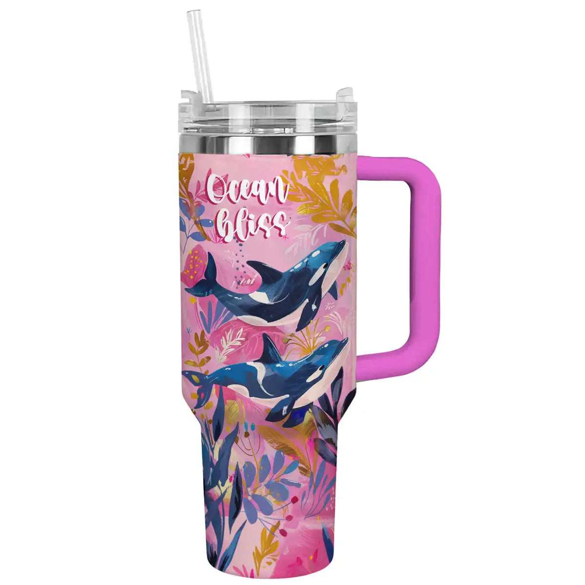 Shineful Tumbler Dolphin Ocean Bliss