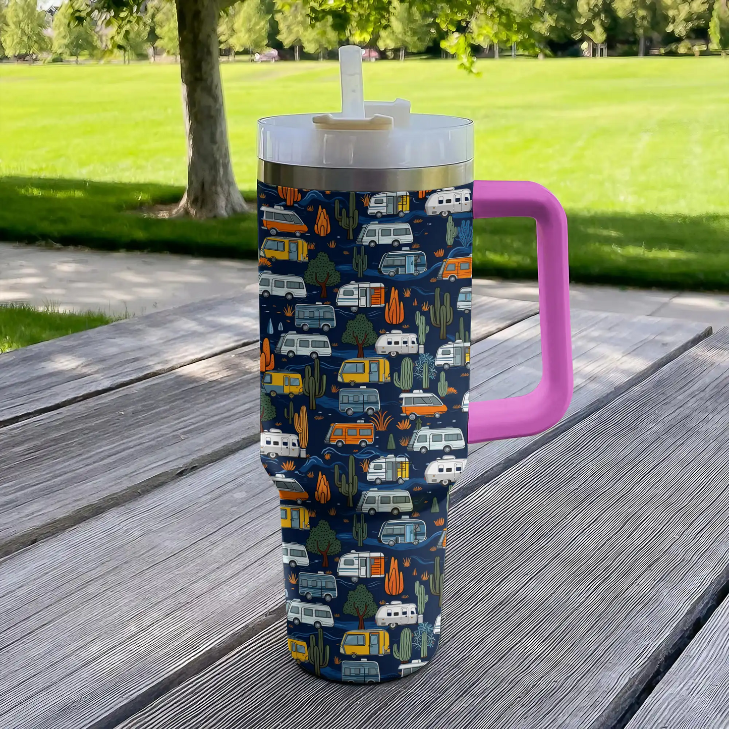 Shineful Tumbler Happy Camper Ver1