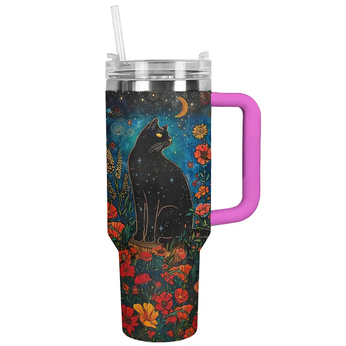 Shineful Tumbler Night Cat