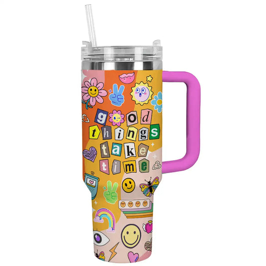 Shineful Tumbler Good Things Take Time