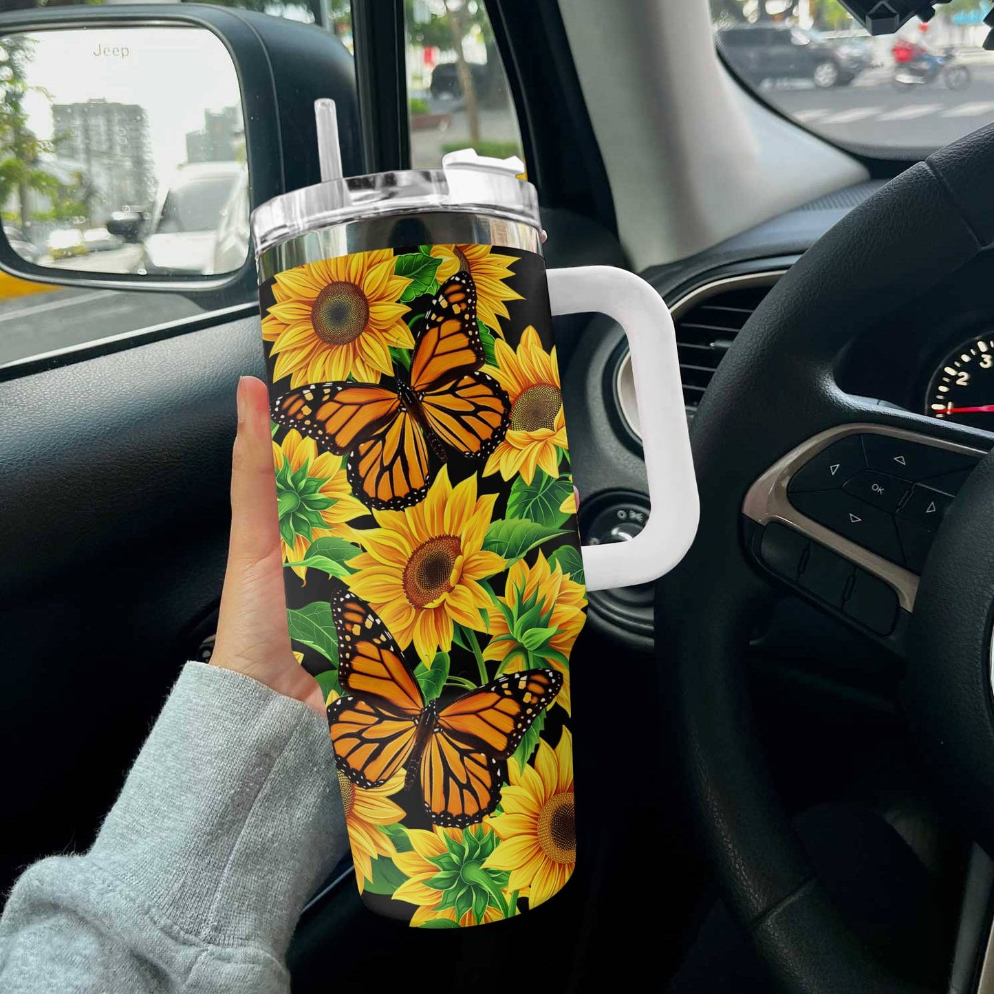 Hippie 40 Oz Shineful™ Tumbler Breathtaking Tl10 White 40Oz