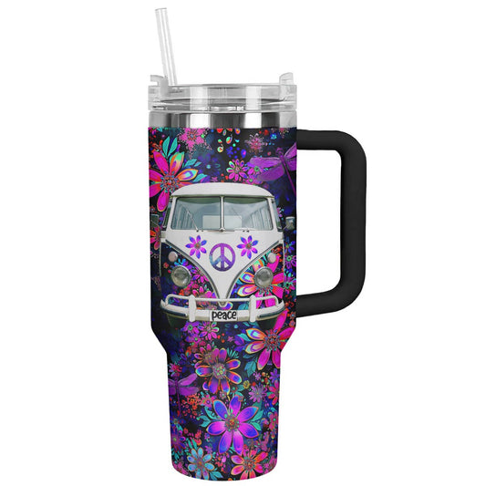 Hippie 40 Oz Shineful™ Tumbler Mysterious Van Tl10 40Oz