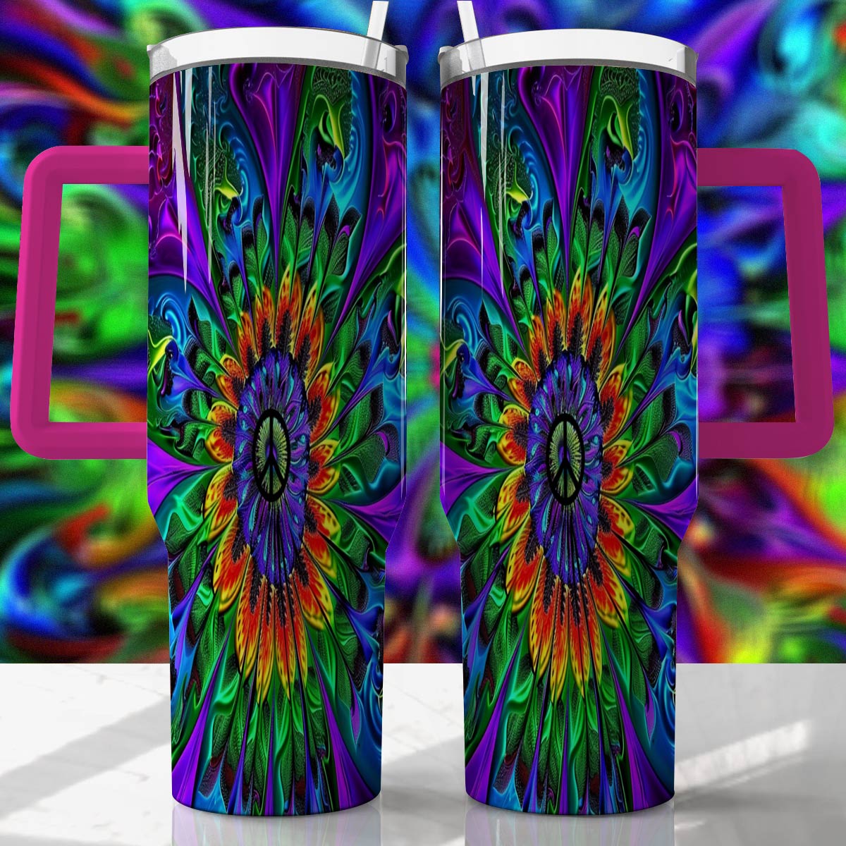 Shineful Tumbler Hippie Splendid Sunflower