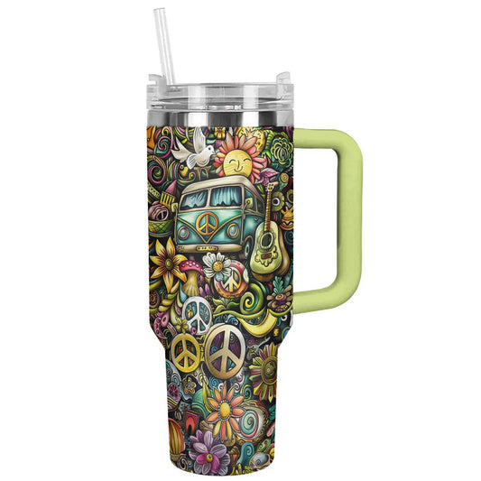 Shineful Tumbler Hippie Life In The 60s