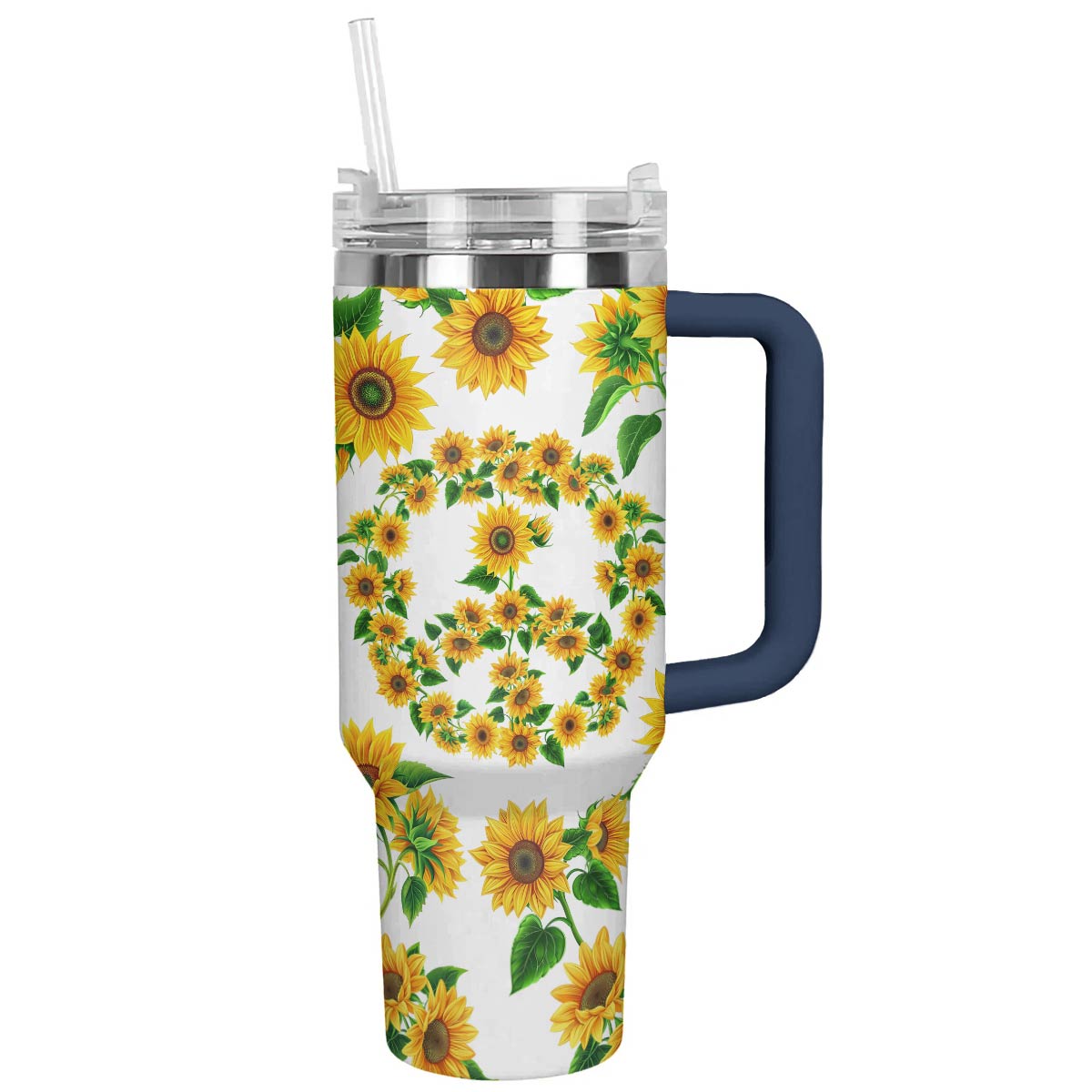 Hippie 40 Oz Shineful™ Tumbler Peaceful Tl10 40Oz