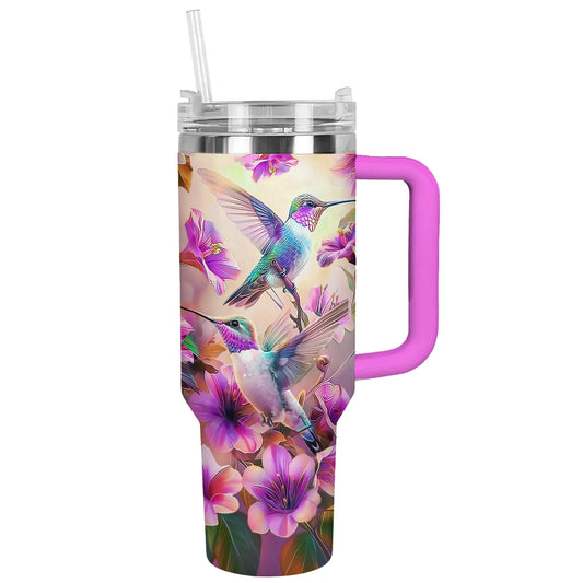 Shineful Tumbler Kolibri Blüten Harmonie