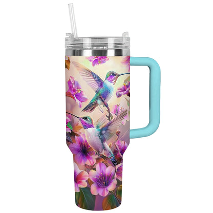 Shineful Tumbler Kolibri Blüten Harmonie