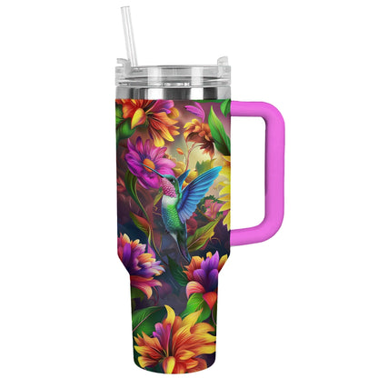 Shineful Tumbler Hummingbird Vibrant Paradise