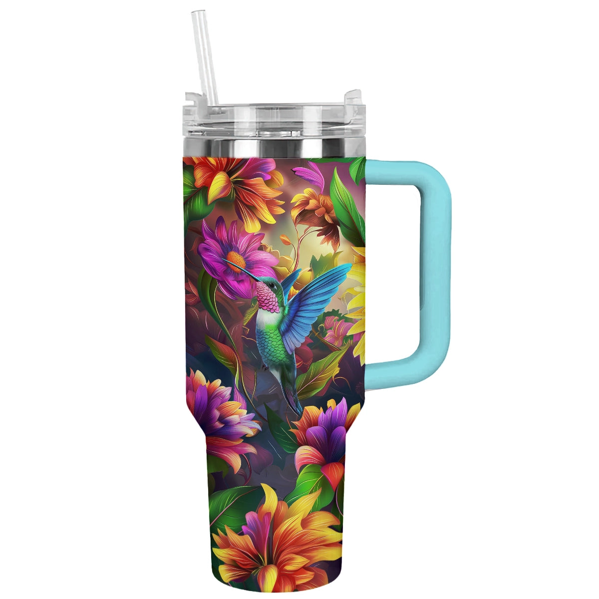 Shineful Tumbler Hummingbird Vibrant Paradise