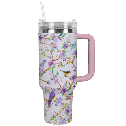 Shineful Tumbler Flowers & Birds set