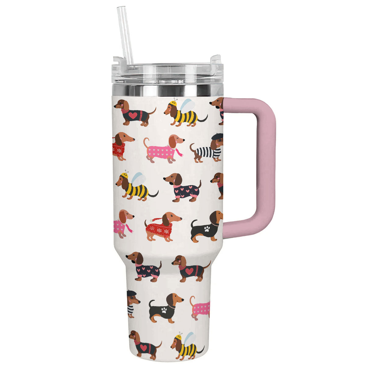 Shineful Tumbler Happy Dachshund