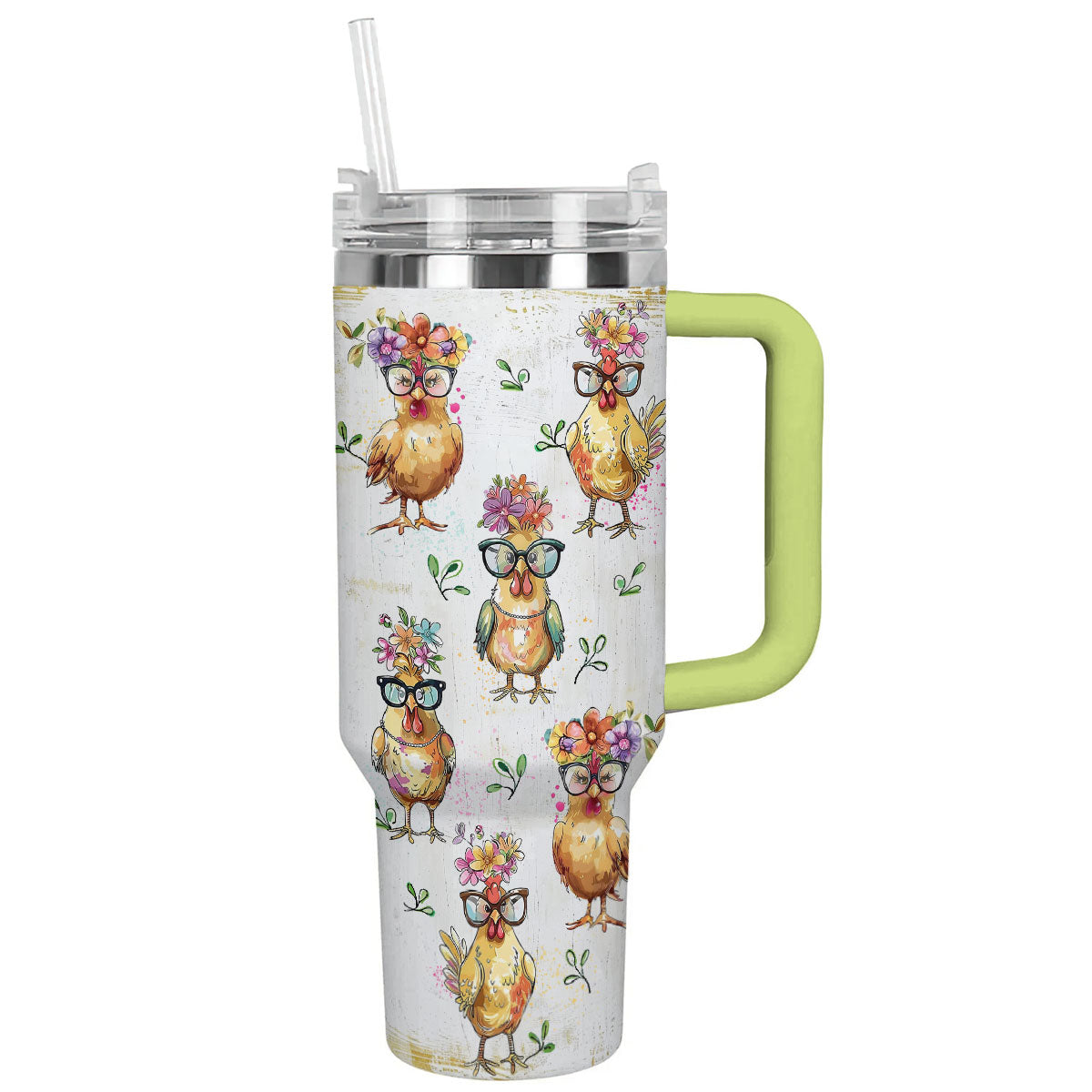 Shineful Tumbler Flower Lady Chicken