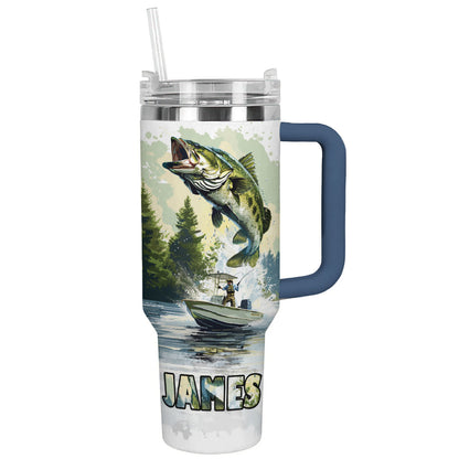 Shineful Tumbler Personalized Catch Fishing