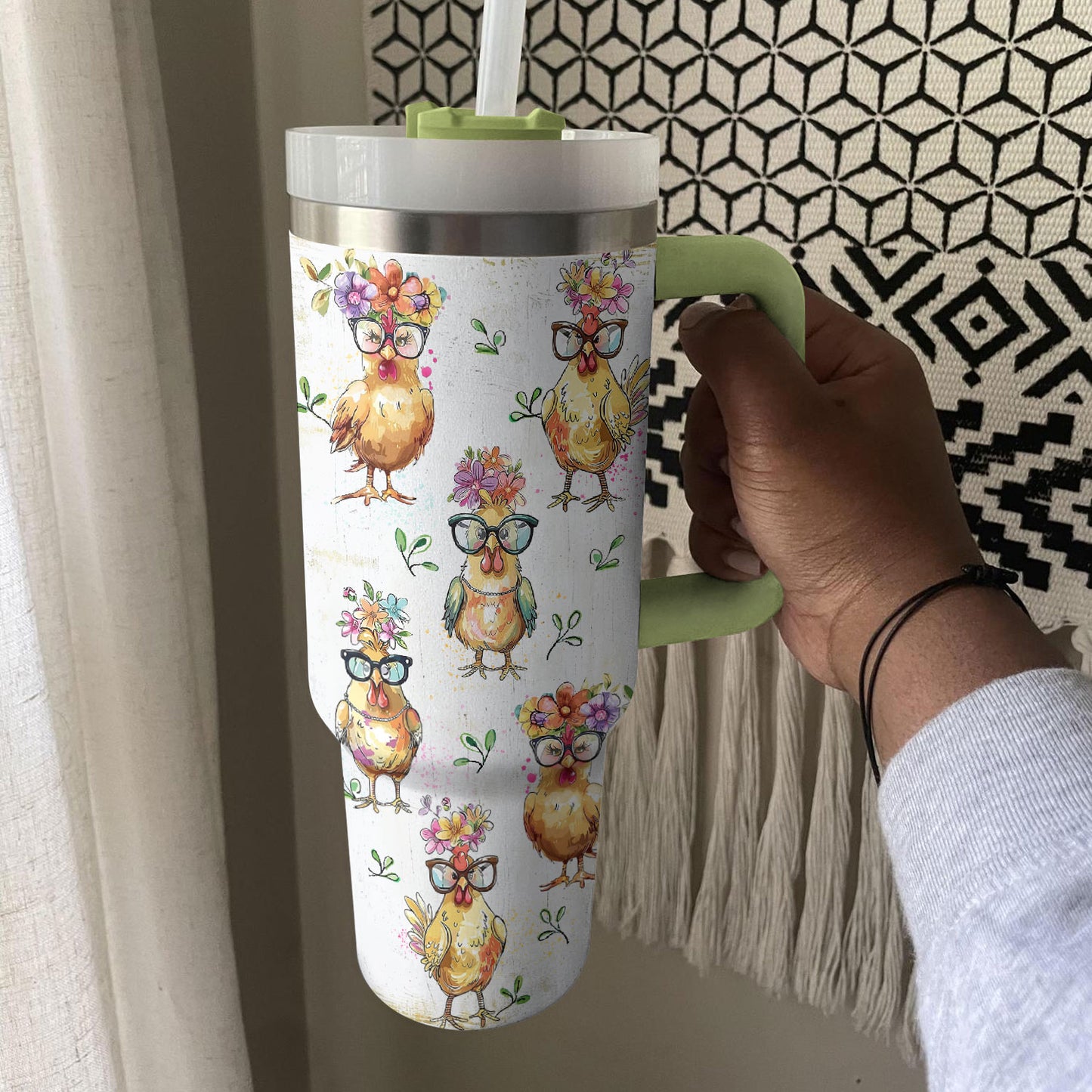 Poulet Fleur Dame Shineful Tumbler