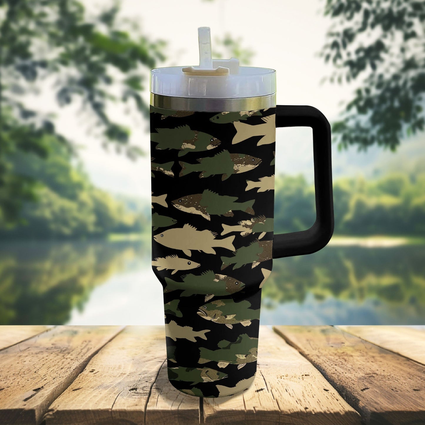 Shineful Tumbler Camouflage Fishing