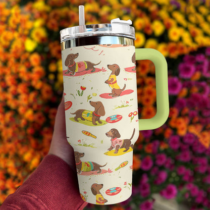 Shineful Tumbler Colorful Dachshund