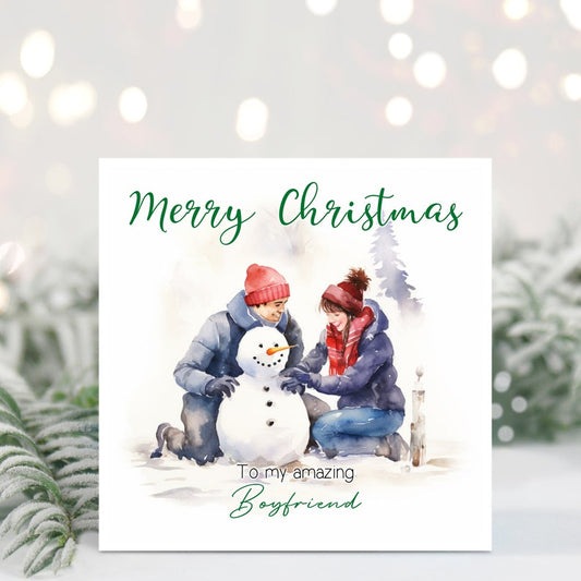 Christmas Card - Boyfriend