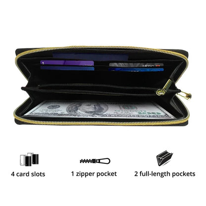 Shineful Leather Clutch Purse Sunflower Legacy - Grandma, Mom & Daughter Edition