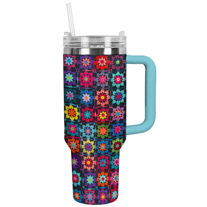 Shineful Tumbler Grandma's Crochet Garden