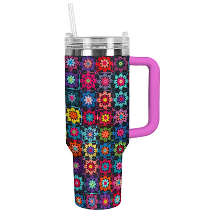 Shineful Tumbler Grandma's Crochet Garden