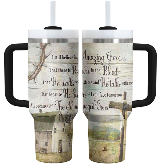 Dieu Tumbler Shineful Amazing Grace