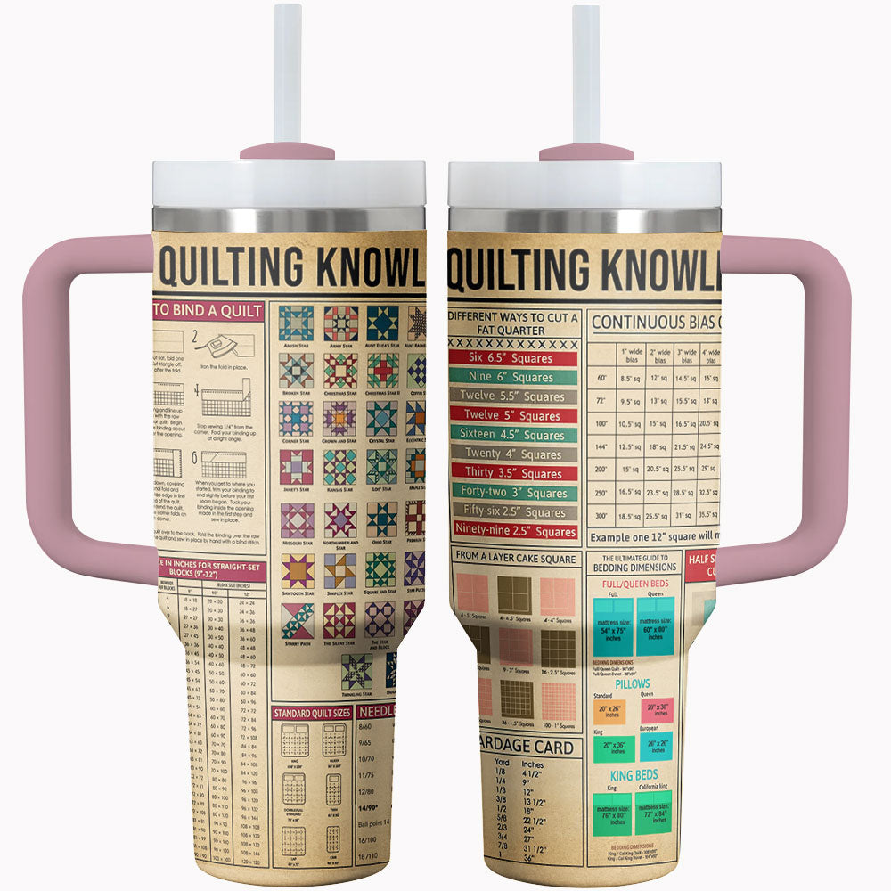 Quilting Shineful Tumbler Quilting Knowledge