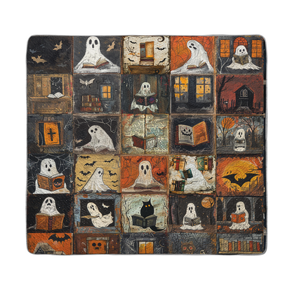 Shineful All Season Quilt 3-teiliges Set Ghostly Bookworm