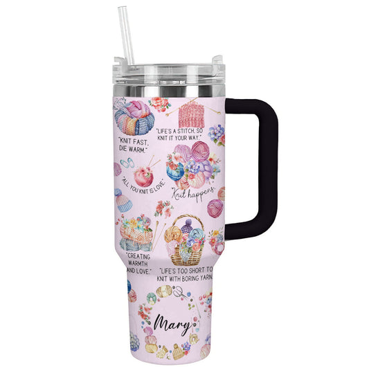 Shineful Tumbler Personalisiertes Garn Your Bliss