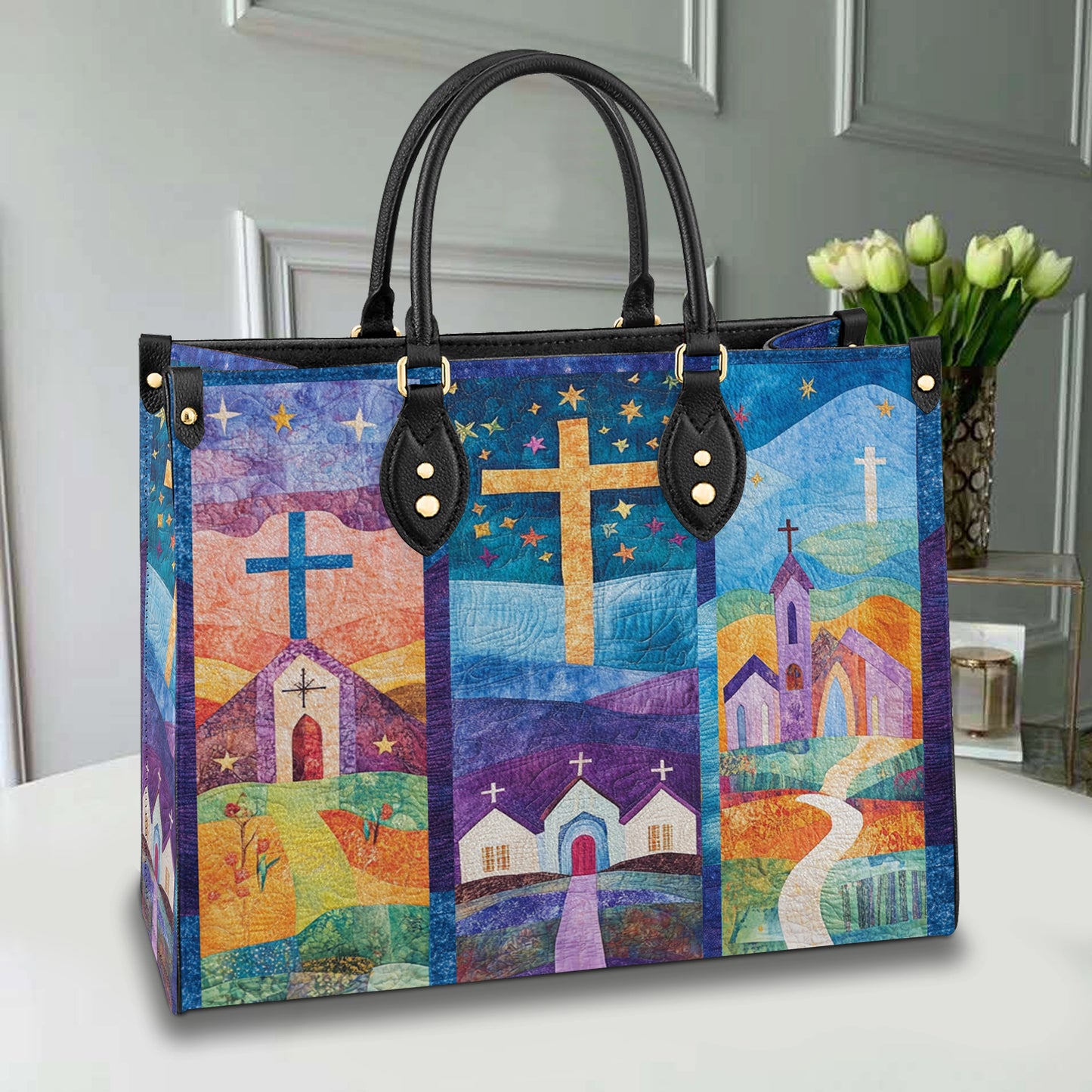 Shineful Leather Bag God Faithful Journey