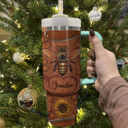 Shineful Tumbler Personalized Bee Keeper's Treasure