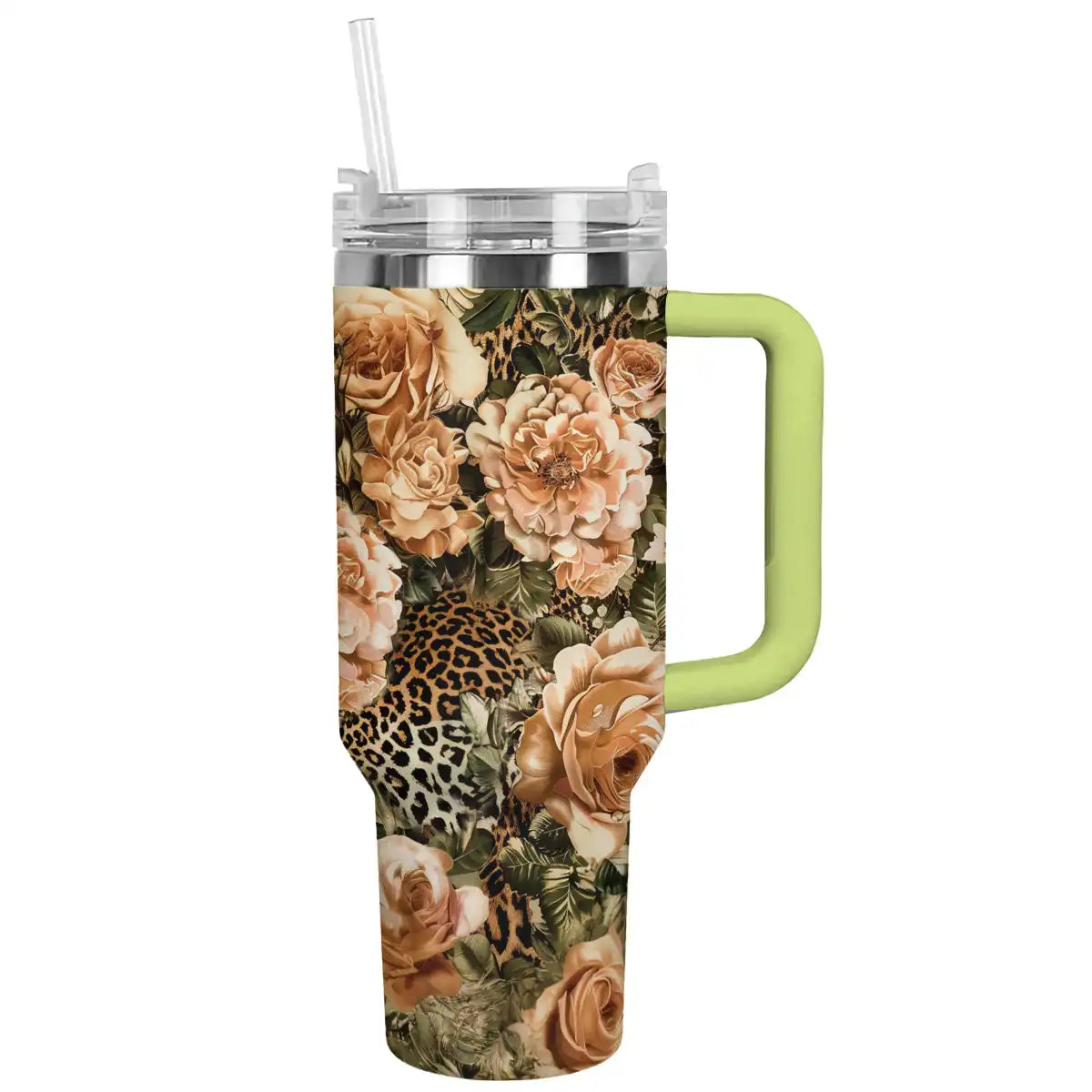 Shineful Tumbler Leopard Elegant