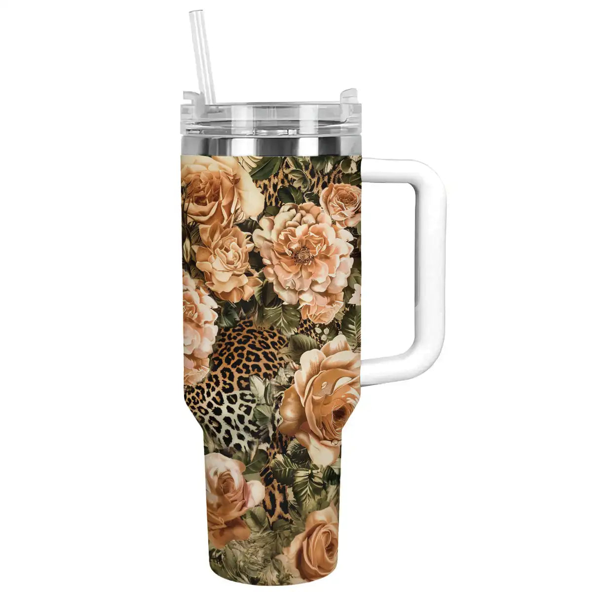 Shineful Tumbler Leopard Elegant