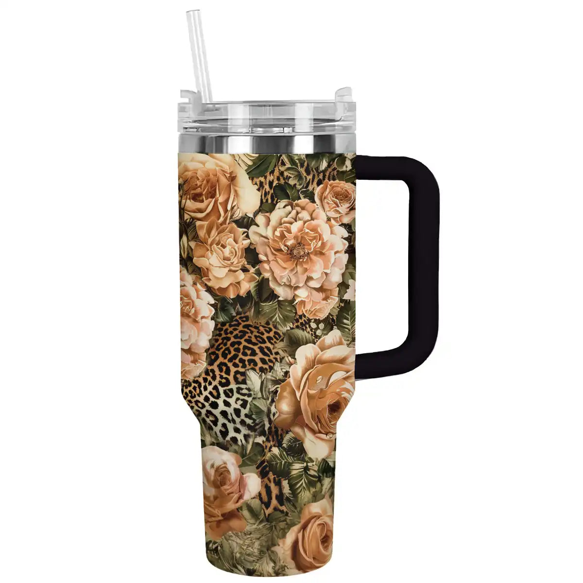 Shineful Tumbler Leopard Elegant