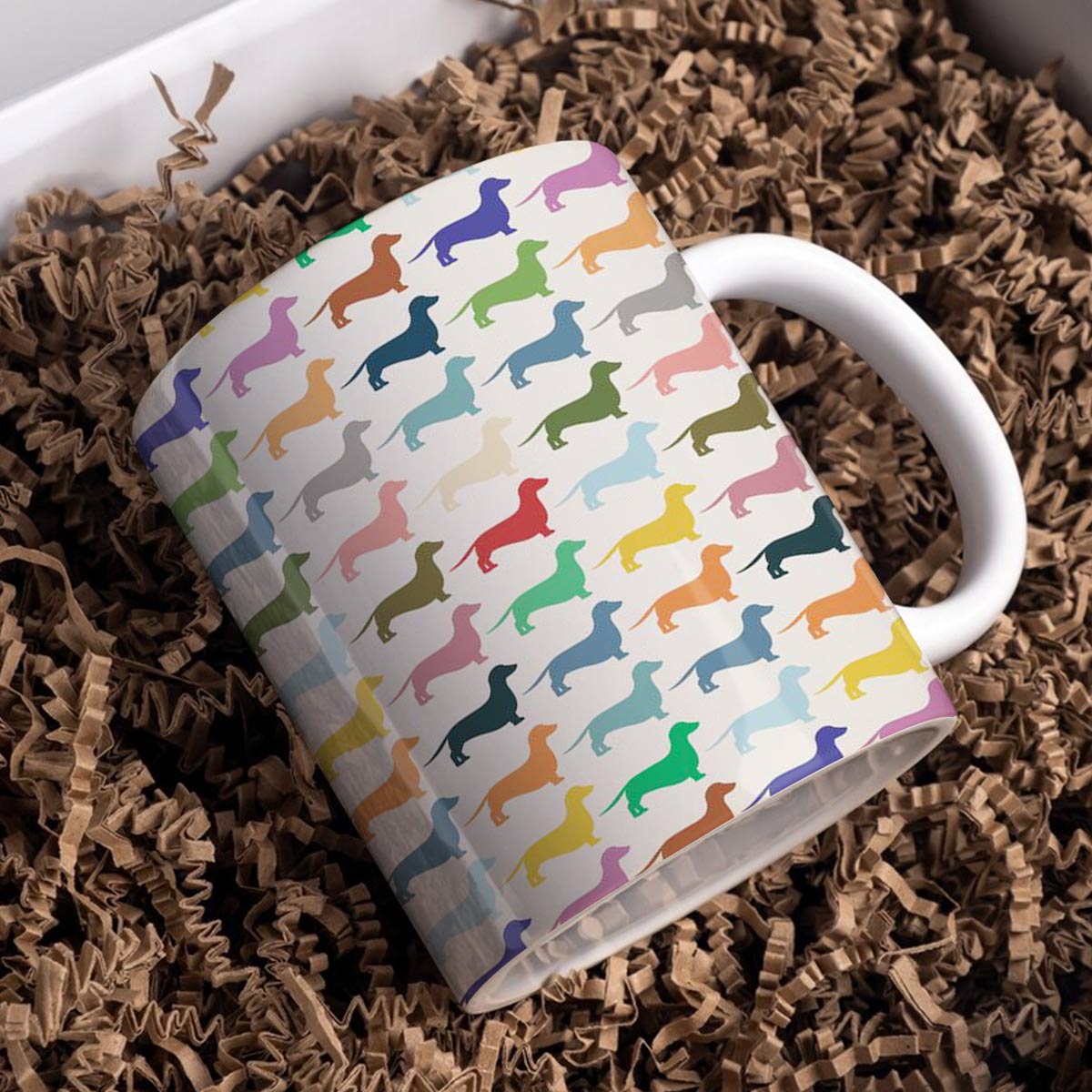 Shineful Ceramic Mug My Palette Dachshund