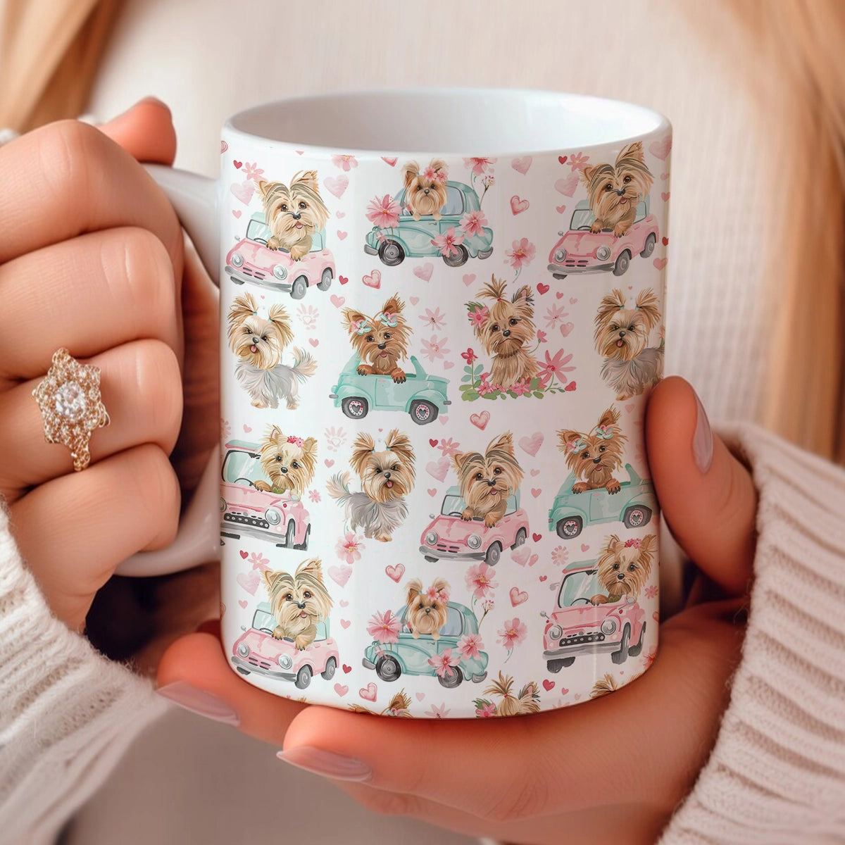 Shineful Ceramic Mug Yorkie Love