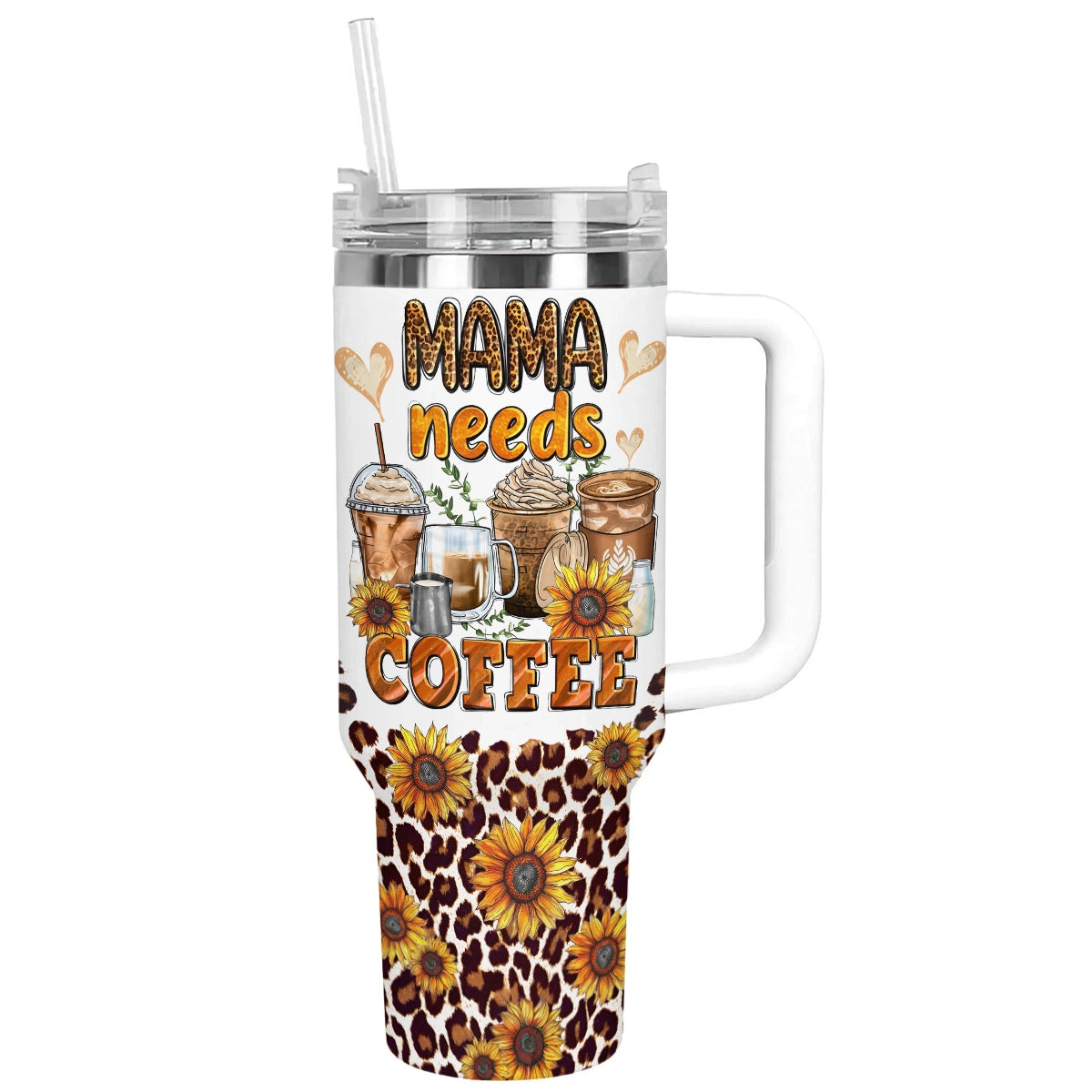 Shineful Tumbler Coffee Loving Mama