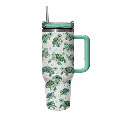 Shineful Tumbler Adorable Sea Turtle Harmony