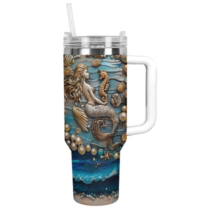 Shineful Tumbler Love Mermaid