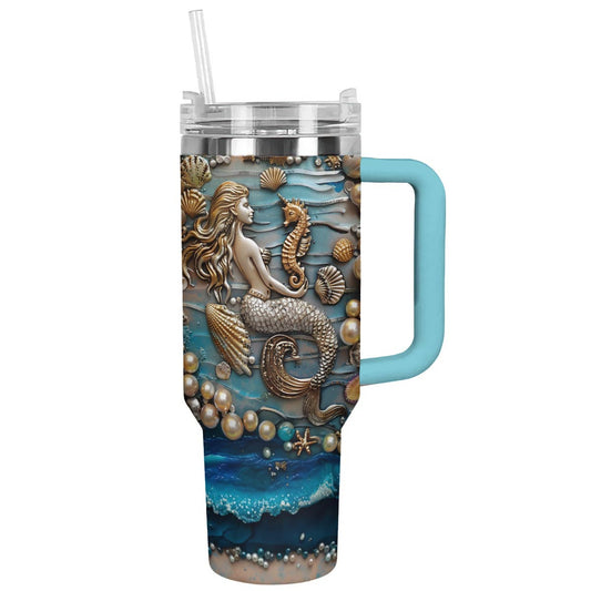 Shineful Tumbler Love Mermaid