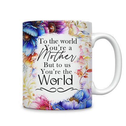 Shineful Ceramic Mug Mother's Day quote floral