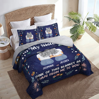 Shineful All Season Quilt 3-Piece Set Personalized Think Of This Quilt 3-Piece