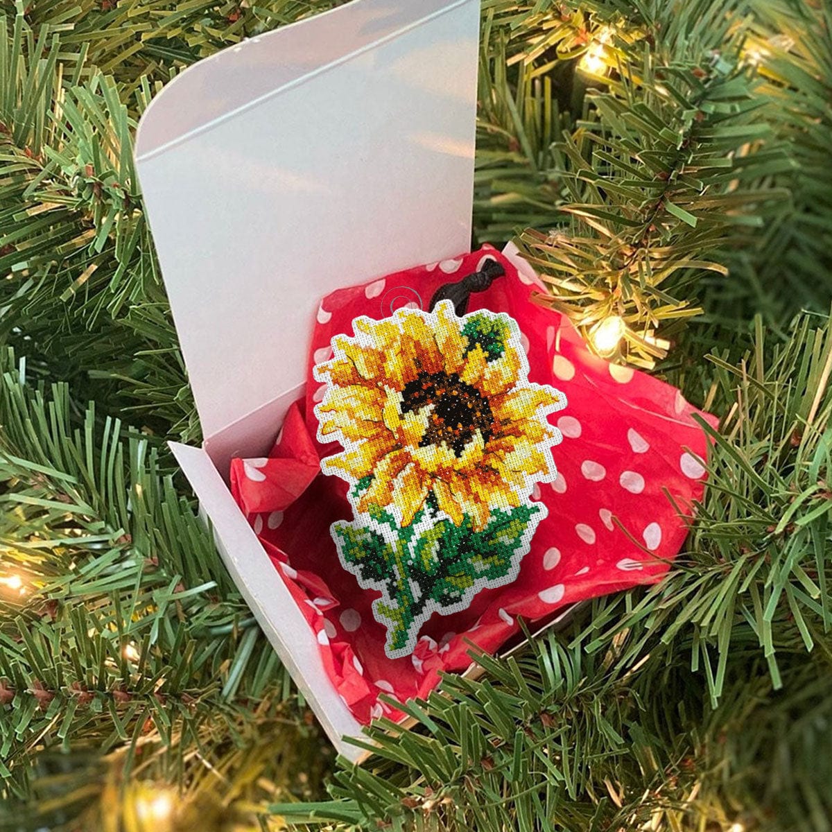 Sewing Sunflower Ornament Shineful® Decoration Gift Qd5