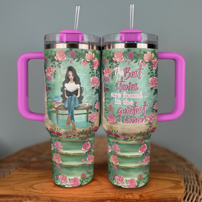 Shineful Personalized Tumbler Serenity Reader